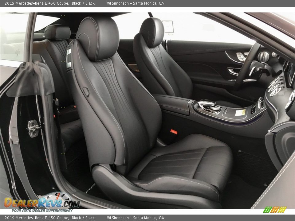 Front Seat of 2019 Mercedes-Benz E 450 Coupe Photo #5