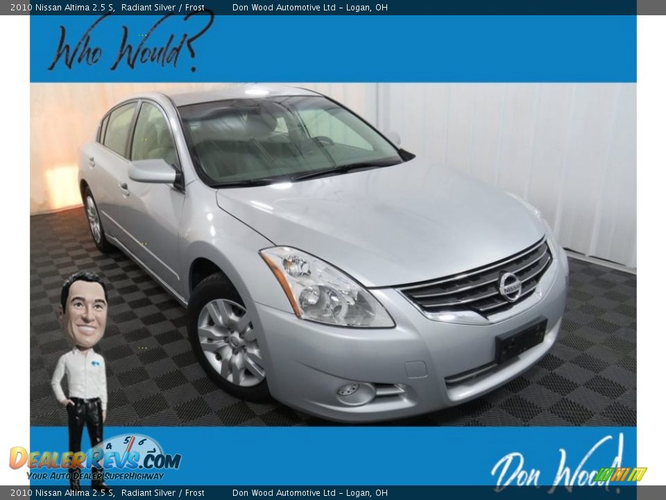 2010 Nissan Altima 2.5 S Radiant Silver / Frost Photo #1