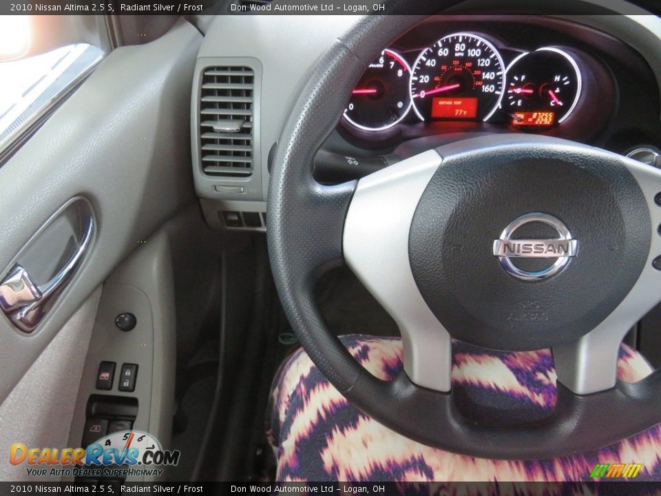 2010 Nissan Altima 2.5 S Radiant Silver / Frost Photo #27