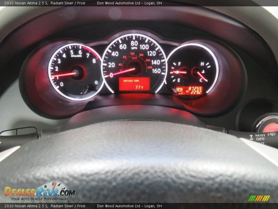 2010 Nissan Altima 2.5 S Radiant Silver / Frost Photo #31