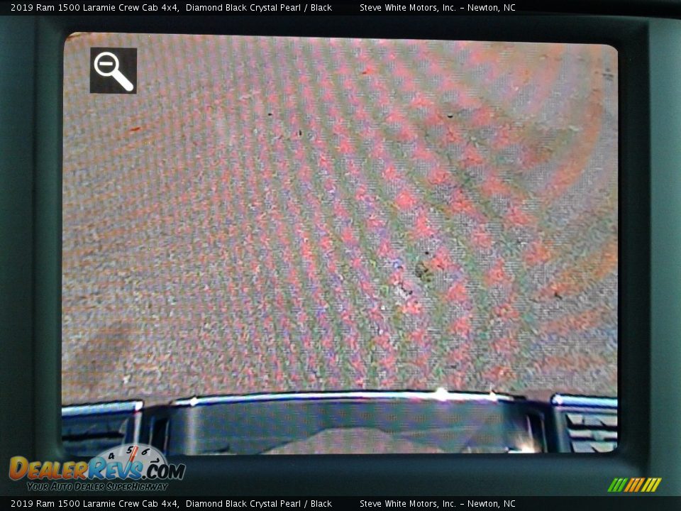 2019 Ram 1500 Laramie Crew Cab 4x4 Diamond Black Crystal Pearl / Black Photo #25