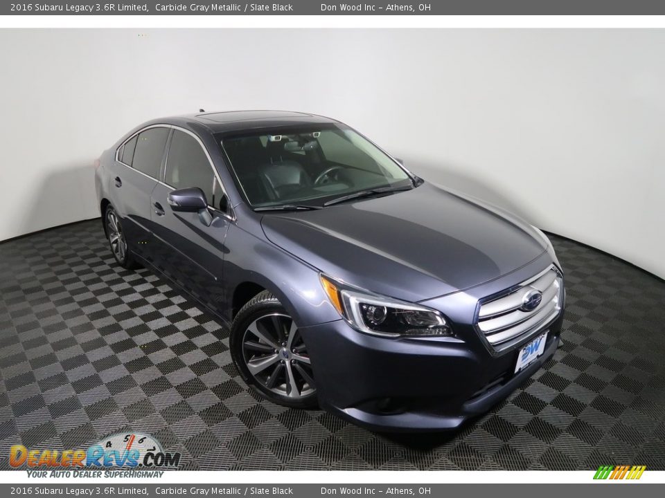2016 Subaru Legacy 3.6R Limited Carbide Gray Metallic / Slate Black Photo #2