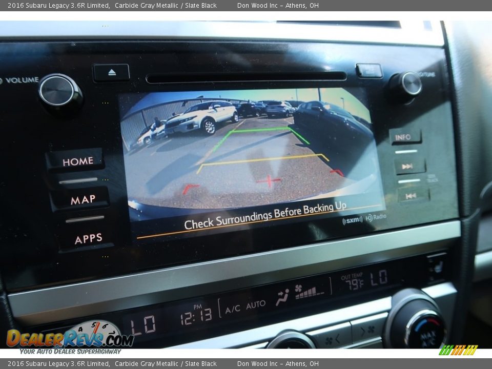 2016 Subaru Legacy 3.6R Limited Carbide Gray Metallic / Slate Black Photo #4