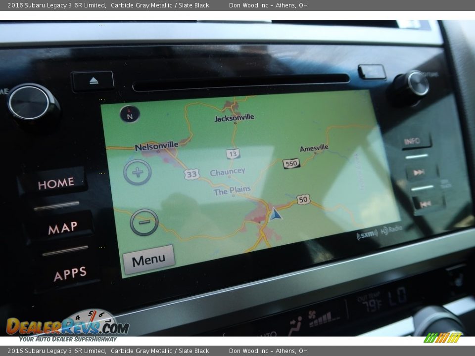 2016 Subaru Legacy 3.6R Limited Carbide Gray Metallic / Slate Black Photo #5