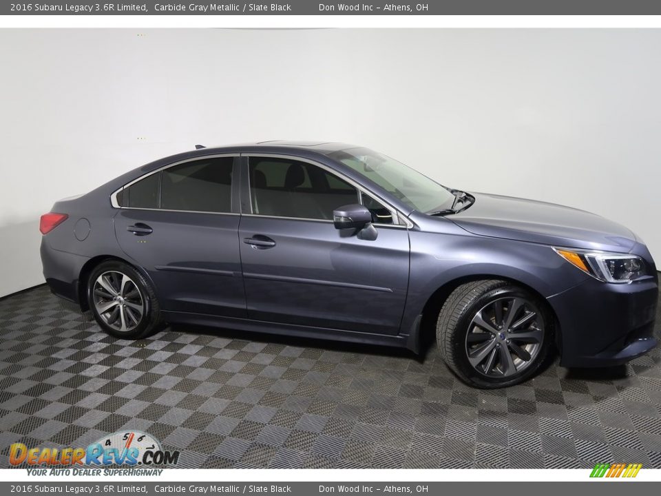 2016 Subaru Legacy 3.6R Limited Carbide Gray Metallic / Slate Black Photo #7