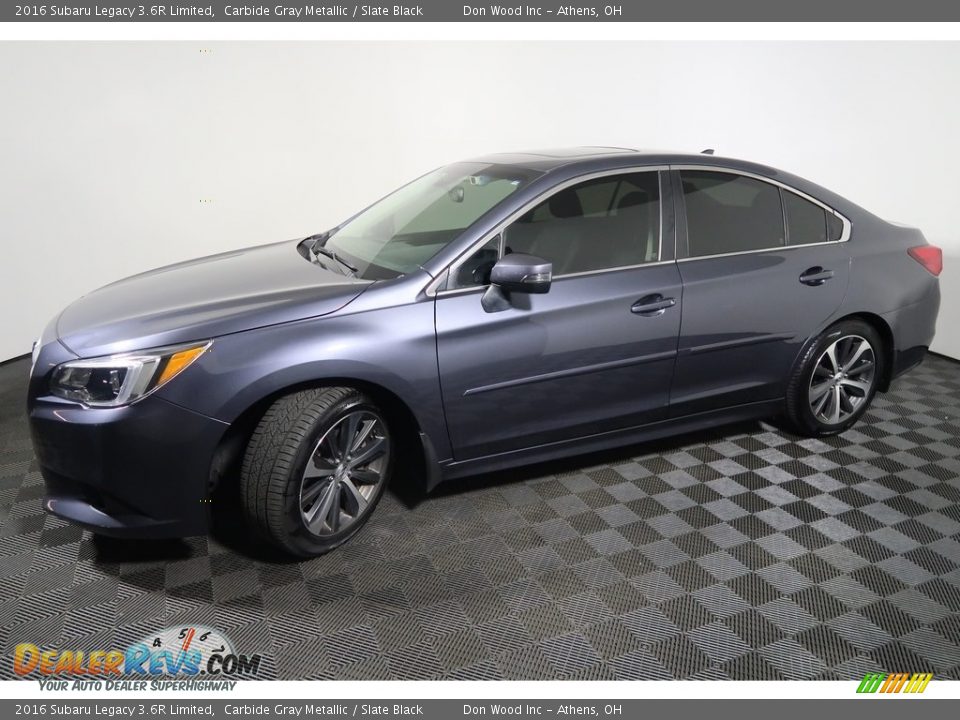 2016 Subaru Legacy 3.6R Limited Carbide Gray Metallic / Slate Black Photo #11
