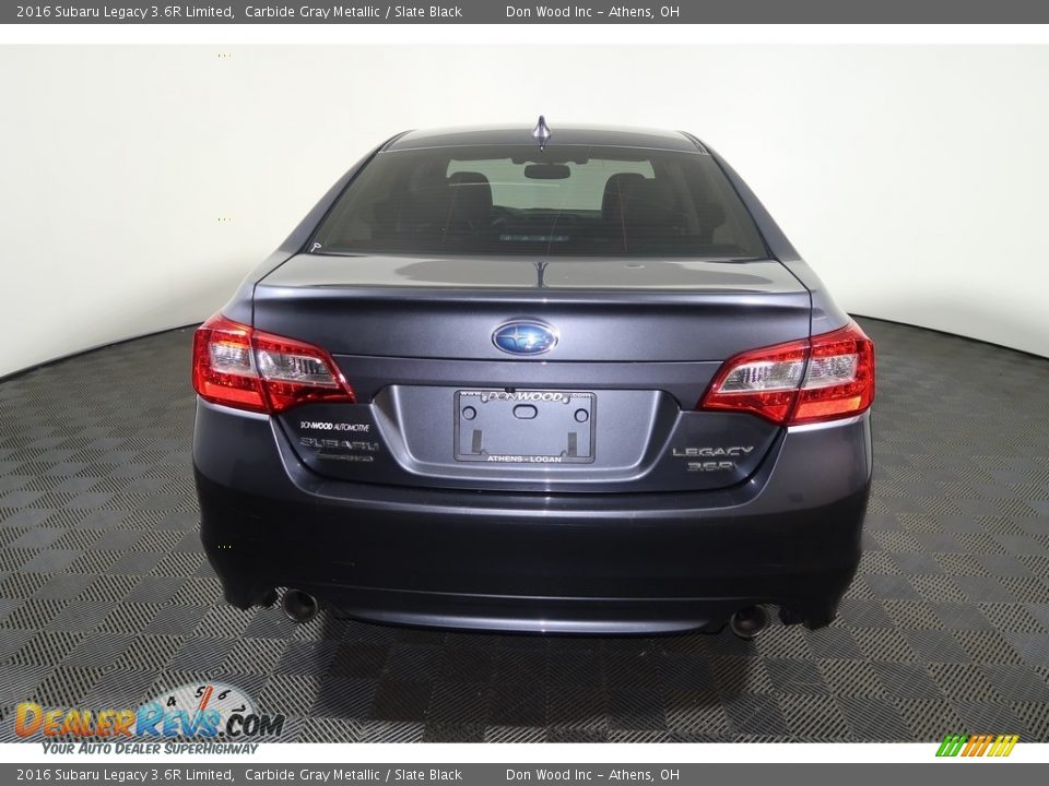 2016 Subaru Legacy 3.6R Limited Carbide Gray Metallic / Slate Black Photo #14