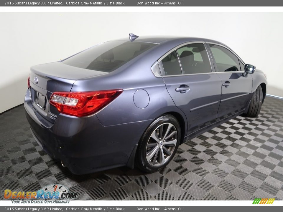 2016 Subaru Legacy 3.6R Limited Carbide Gray Metallic / Slate Black Photo #15