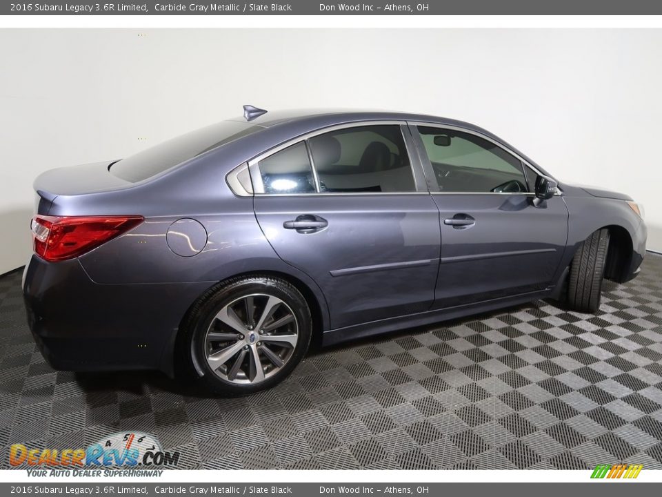2016 Subaru Legacy 3.6R Limited Carbide Gray Metallic / Slate Black Photo #16