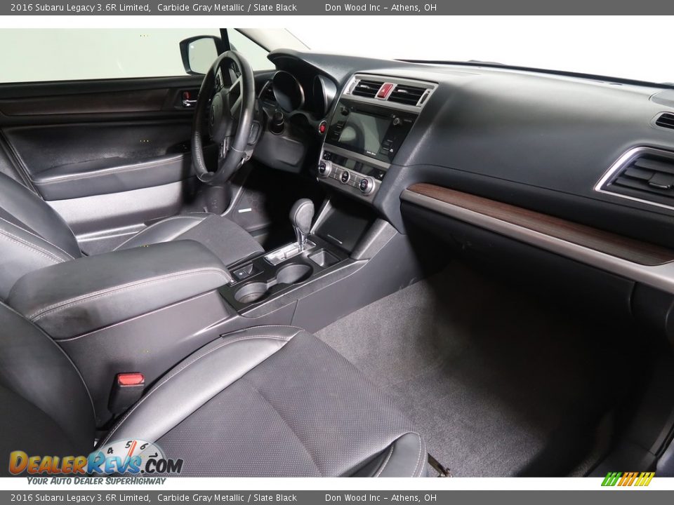 2016 Subaru Legacy 3.6R Limited Carbide Gray Metallic / Slate Black Photo #17