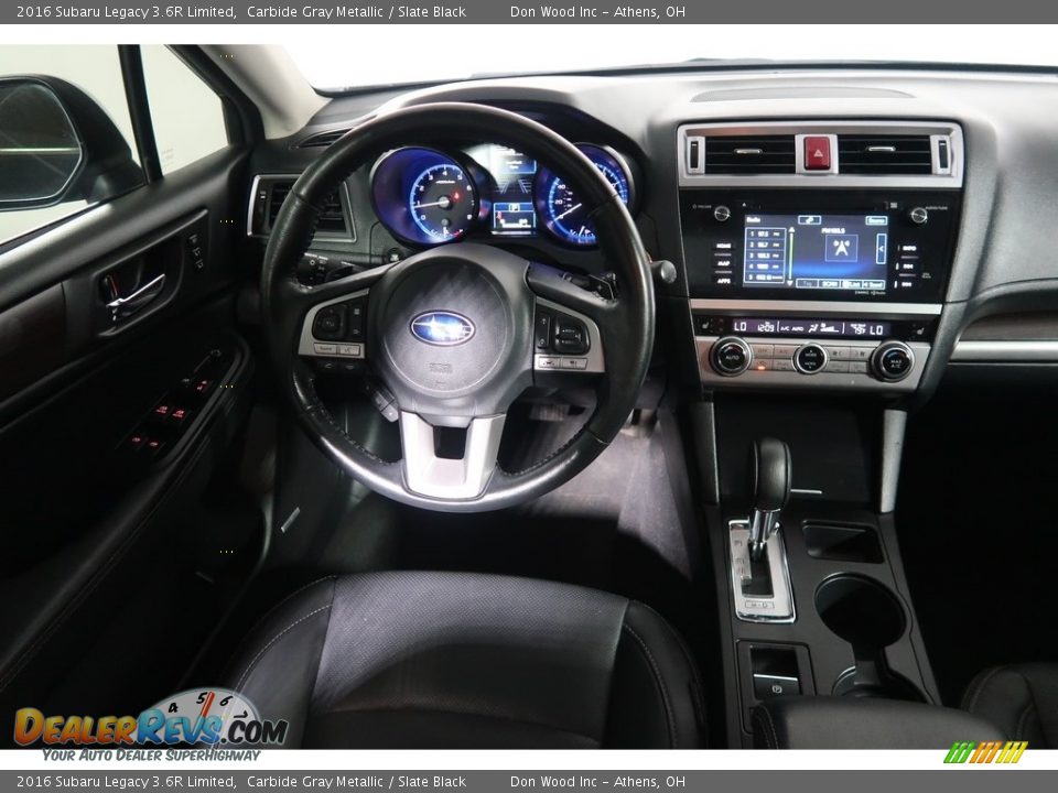 2016 Subaru Legacy 3.6R Limited Carbide Gray Metallic / Slate Black Photo #19