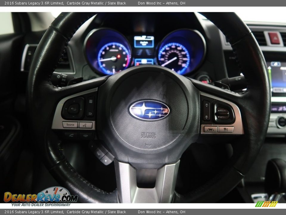 2016 Subaru Legacy 3.6R Limited Carbide Gray Metallic / Slate Black Photo #20