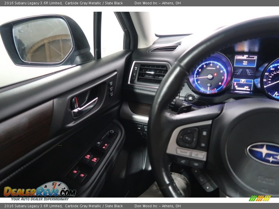 2016 Subaru Legacy 3.6R Limited Carbide Gray Metallic / Slate Black Photo #21
