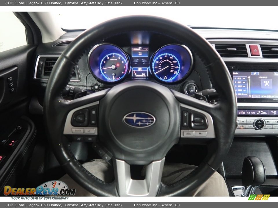 2016 Subaru Legacy 3.6R Limited Carbide Gray Metallic / Slate Black Photo #22