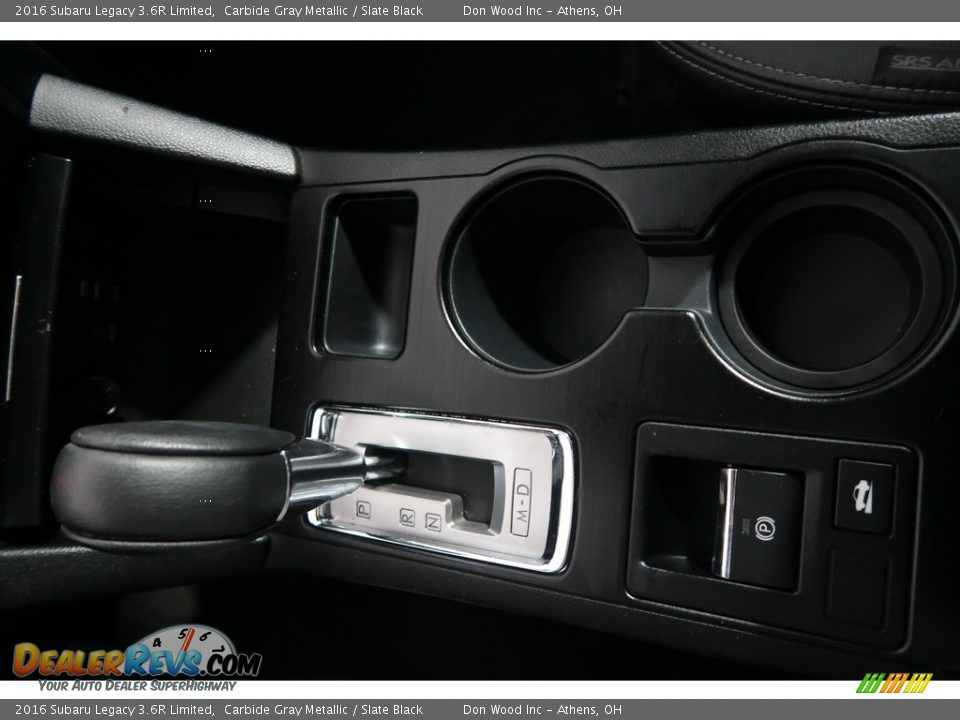 2016 Subaru Legacy 3.6R Limited Carbide Gray Metallic / Slate Black Photo #27