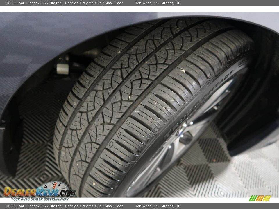 2016 Subaru Legacy 3.6R Limited Carbide Gray Metallic / Slate Black Photo #29