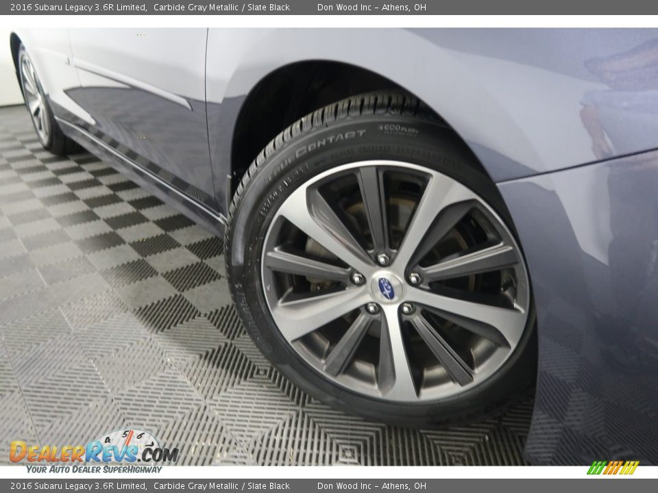 2016 Subaru Legacy 3.6R Limited Carbide Gray Metallic / Slate Black Photo #30