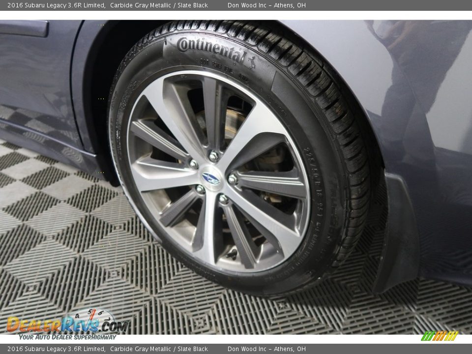 2016 Subaru Legacy 3.6R Limited Carbide Gray Metallic / Slate Black Photo #32