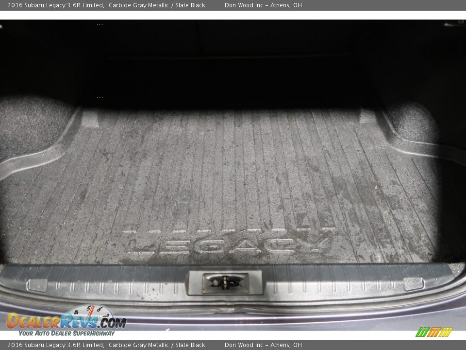 2016 Subaru Legacy 3.6R Limited Carbide Gray Metallic / Slate Black Photo #35