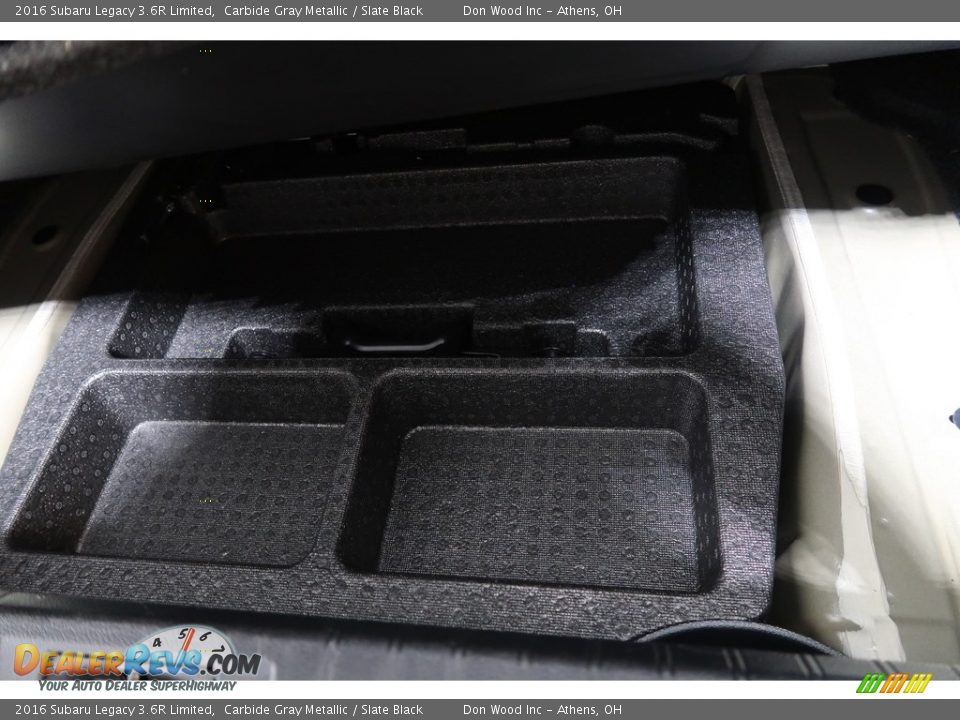 2016 Subaru Legacy 3.6R Limited Carbide Gray Metallic / Slate Black Photo #36