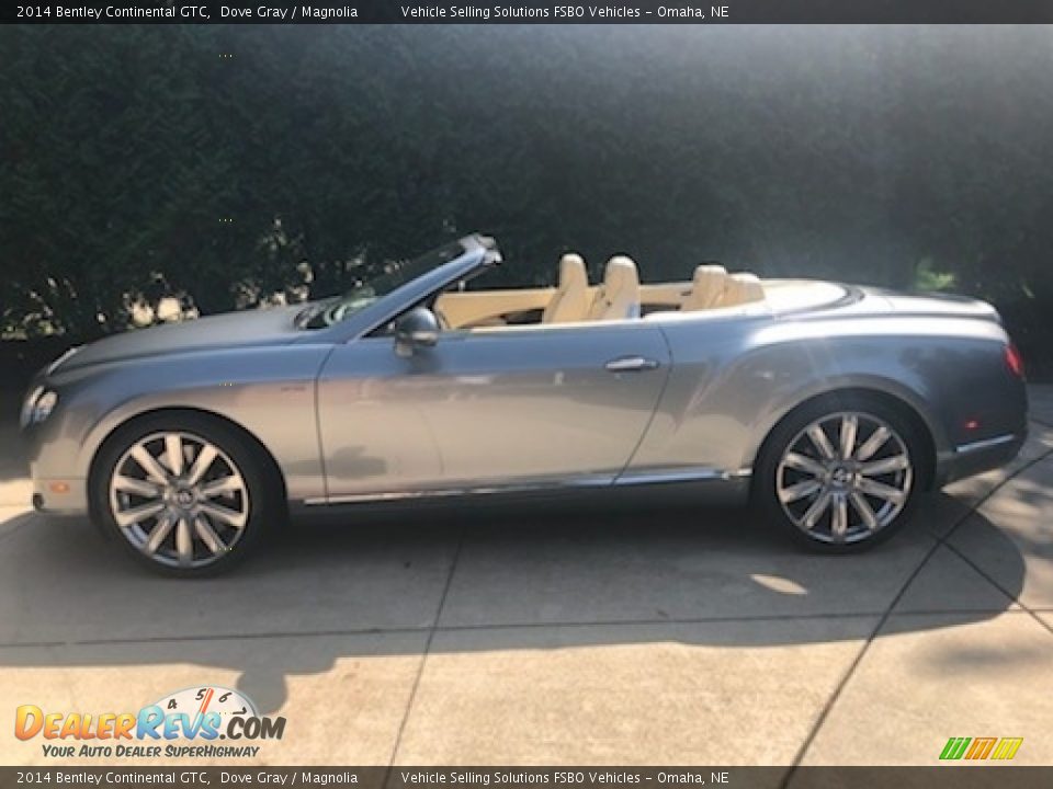 2014 Bentley Continental GTC Dove Gray / Magnolia Photo #1