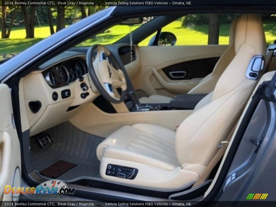 2014 Bentley Continental GTC Dove Gray / Magnolia Photo #3