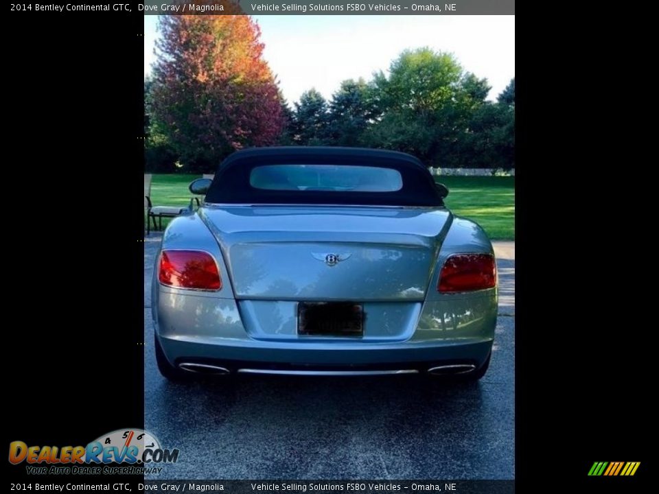 2014 Bentley Continental GTC Dove Gray / Magnolia Photo #10