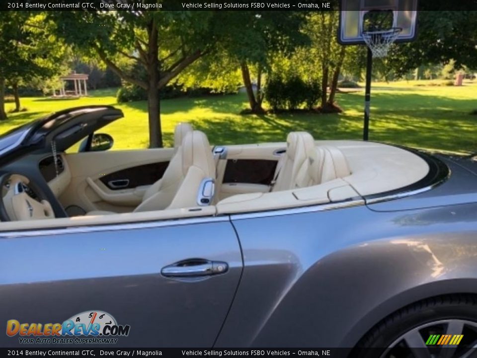 2014 Bentley Continental GTC Dove Gray / Magnolia Photo #12