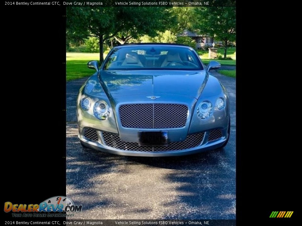 2014 Bentley Continental GTC Dove Gray / Magnolia Photo #16