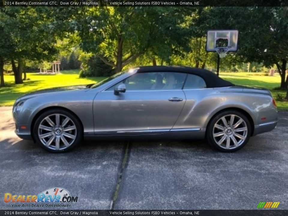 2014 Bentley Continental GTC Dove Gray / Magnolia Photo #17