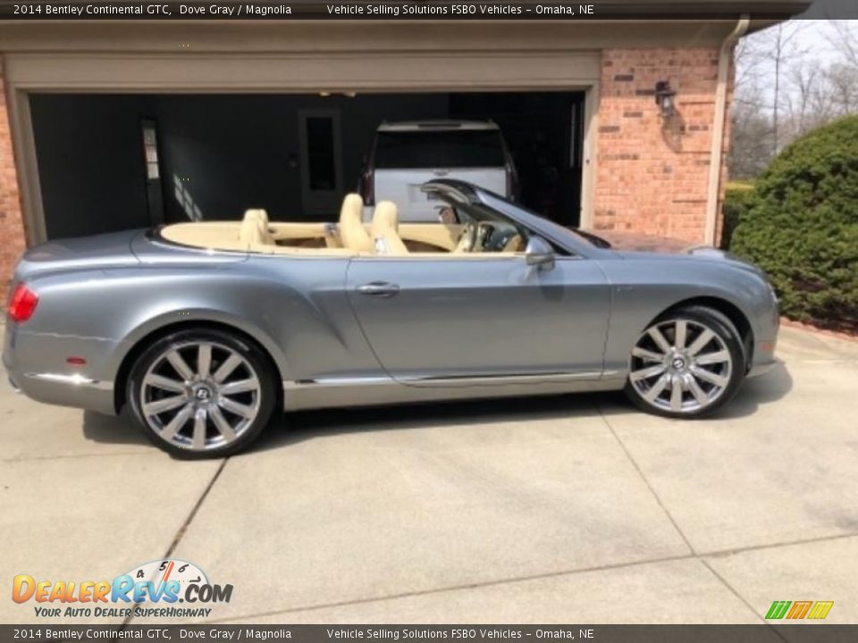 2014 Bentley Continental GTC Dove Gray / Magnolia Photo #18