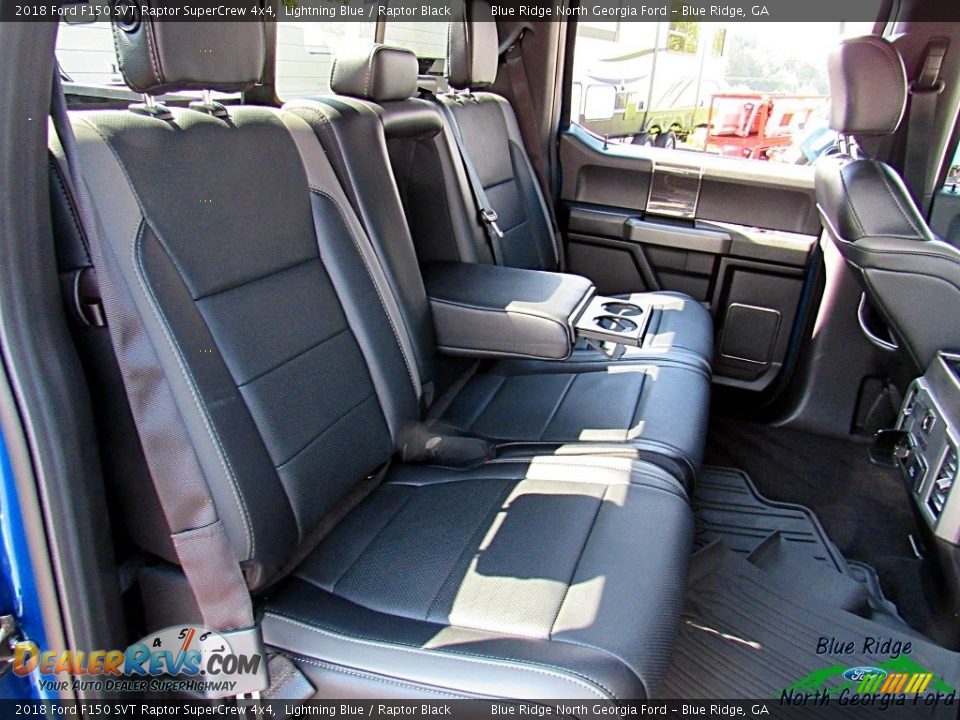 2018 Ford F150 SVT Raptor SuperCrew 4x4 Lightning Blue / Raptor Black Photo #15