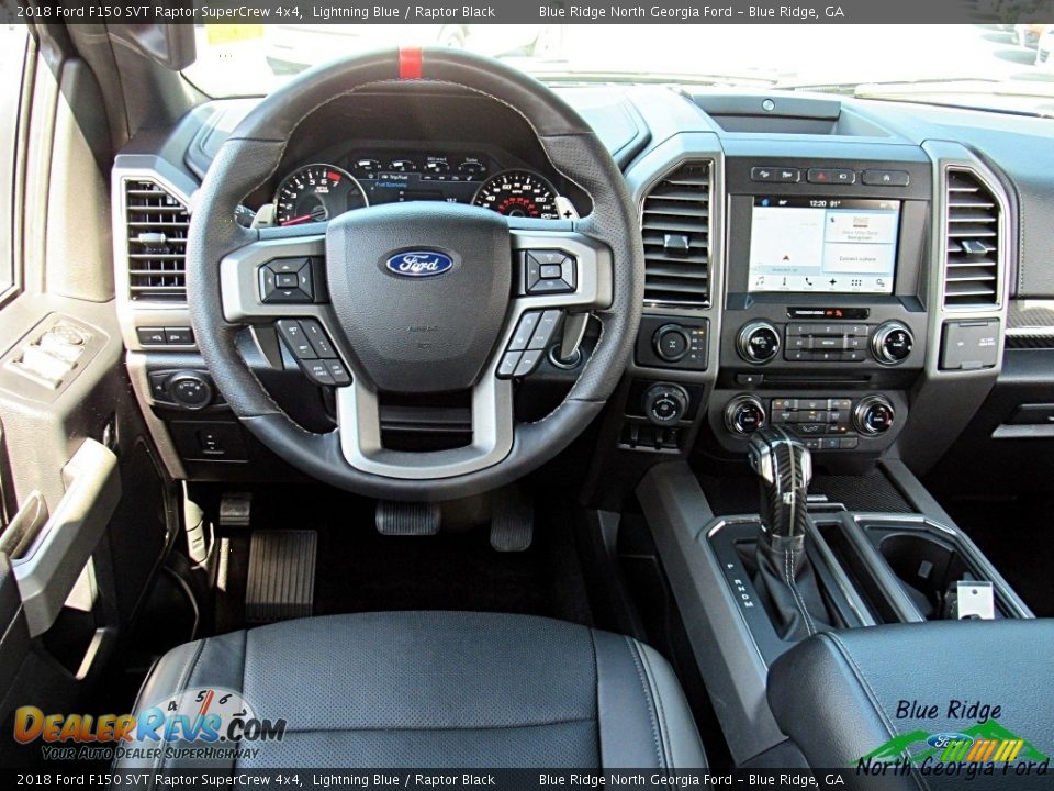 2018 Ford F150 SVT Raptor SuperCrew 4x4 Lightning Blue / Raptor Black Photo #17