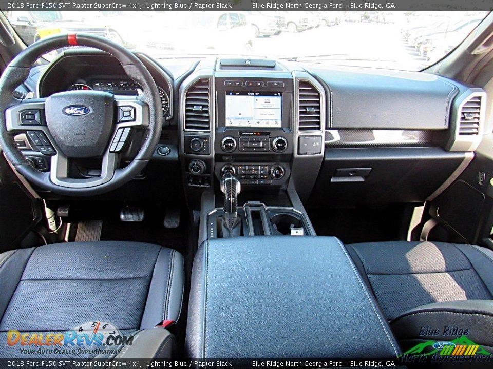 2018 Ford F150 SVT Raptor SuperCrew 4x4 Lightning Blue / Raptor Black Photo #18