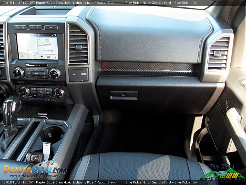 2018 Ford F150 SVT Raptor SuperCrew 4x4 Lightning Blue / Raptor Black Photo #19