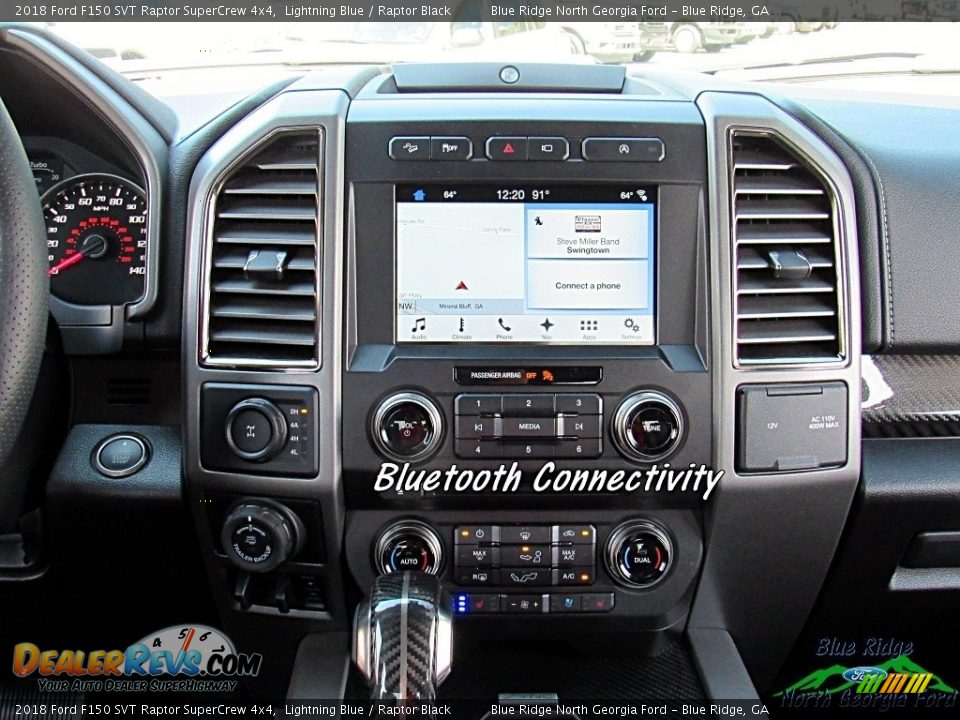 2018 Ford F150 SVT Raptor SuperCrew 4x4 Lightning Blue / Raptor Black Photo #21