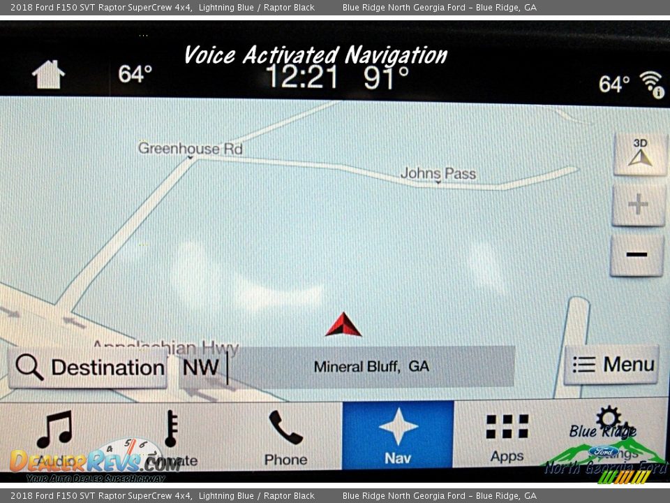 2018 Ford F150 SVT Raptor SuperCrew 4x4 Lightning Blue / Raptor Black Photo #23