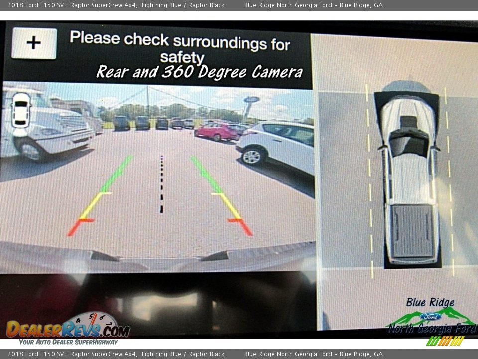 2018 Ford F150 SVT Raptor SuperCrew 4x4 Lightning Blue / Raptor Black Photo #24