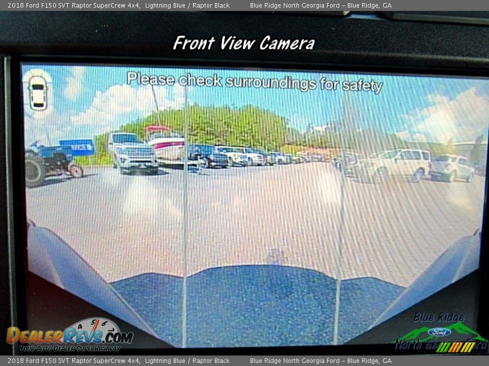 2018 Ford F150 SVT Raptor SuperCrew 4x4 Lightning Blue / Raptor Black Photo #25
