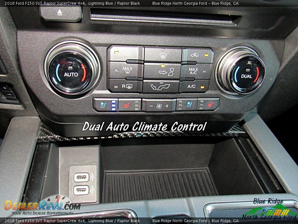 2018 Ford F150 SVT Raptor SuperCrew 4x4 Lightning Blue / Raptor Black Photo #26