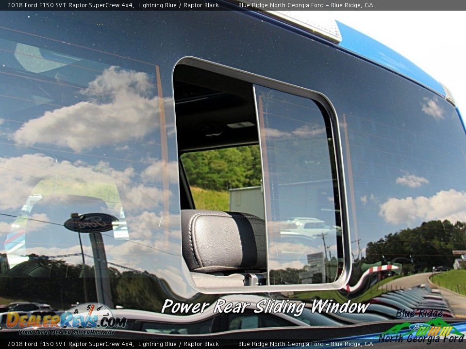 2018 Ford F150 SVT Raptor SuperCrew 4x4 Lightning Blue / Raptor Black Photo #30