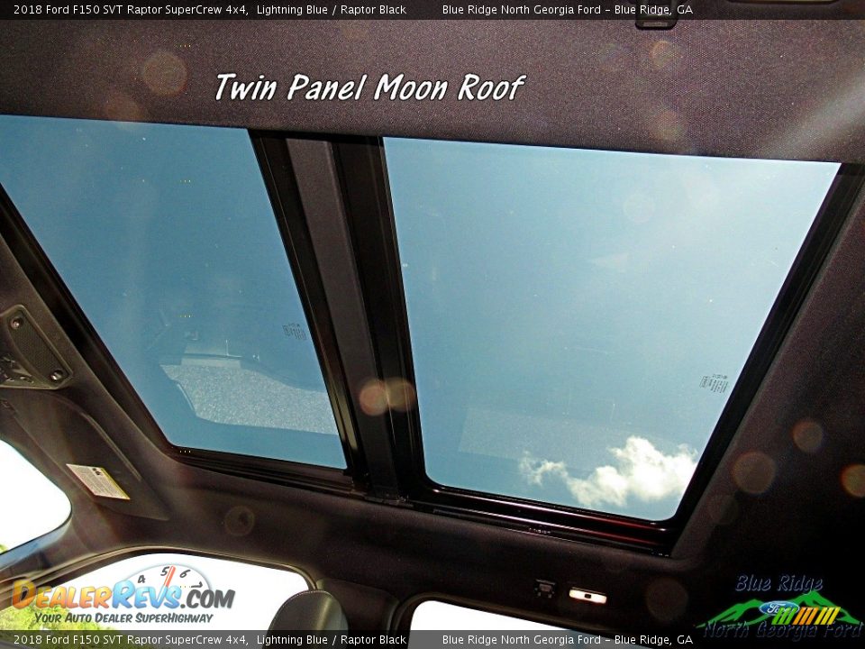 2018 Ford F150 SVT Raptor SuperCrew 4x4 Lightning Blue / Raptor Black Photo #31