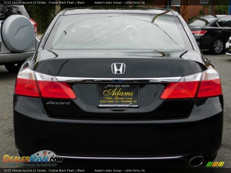 2015 Honda Accord LX Sedan Crystal Black Pearl / Black Photo #8