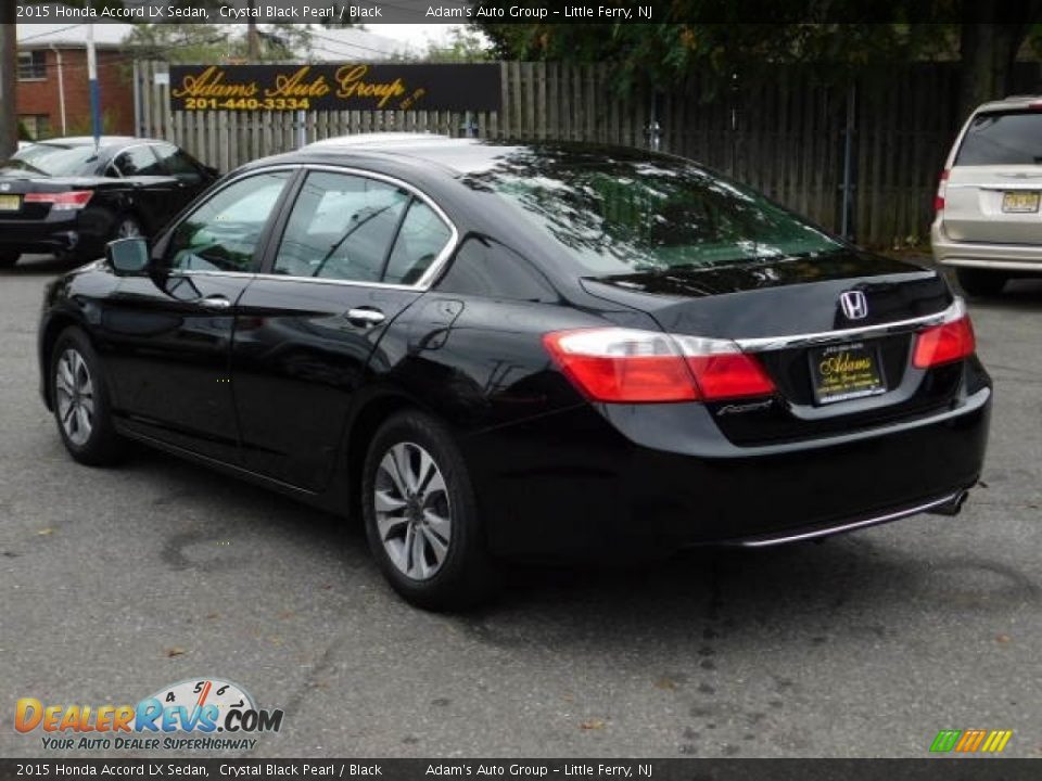 2015 Honda Accord LX Sedan Crystal Black Pearl / Black Photo #9