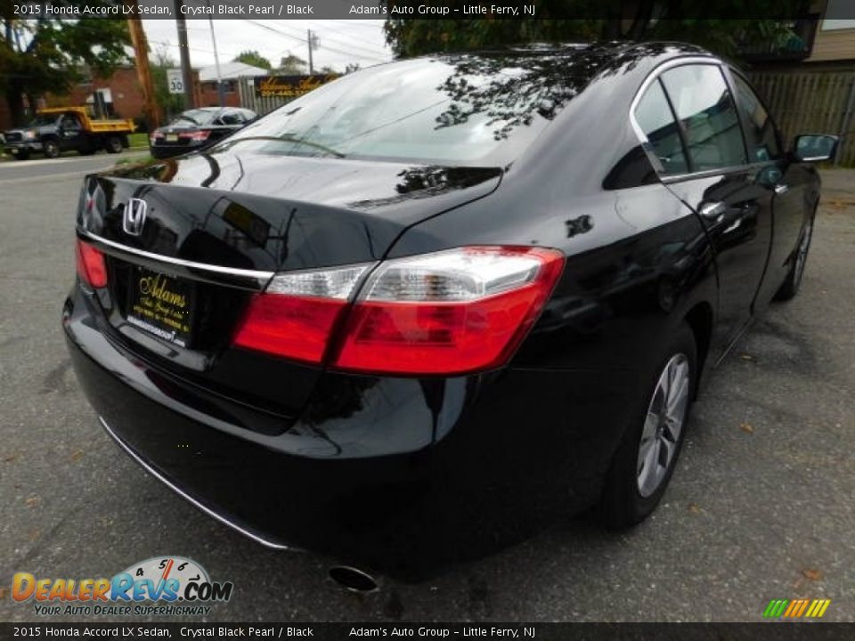 2015 Honda Accord LX Sedan Crystal Black Pearl / Black Photo #12