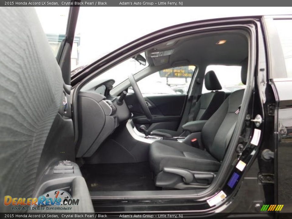 2015 Honda Accord LX Sedan Crystal Black Pearl / Black Photo #16