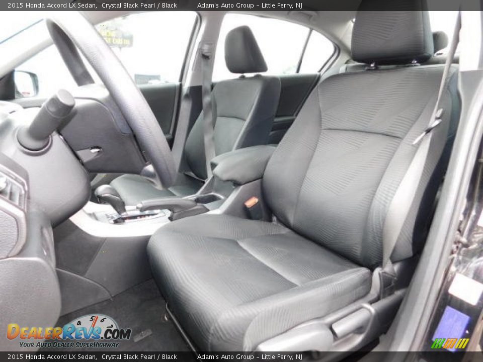 2015 Honda Accord LX Sedan Crystal Black Pearl / Black Photo #17