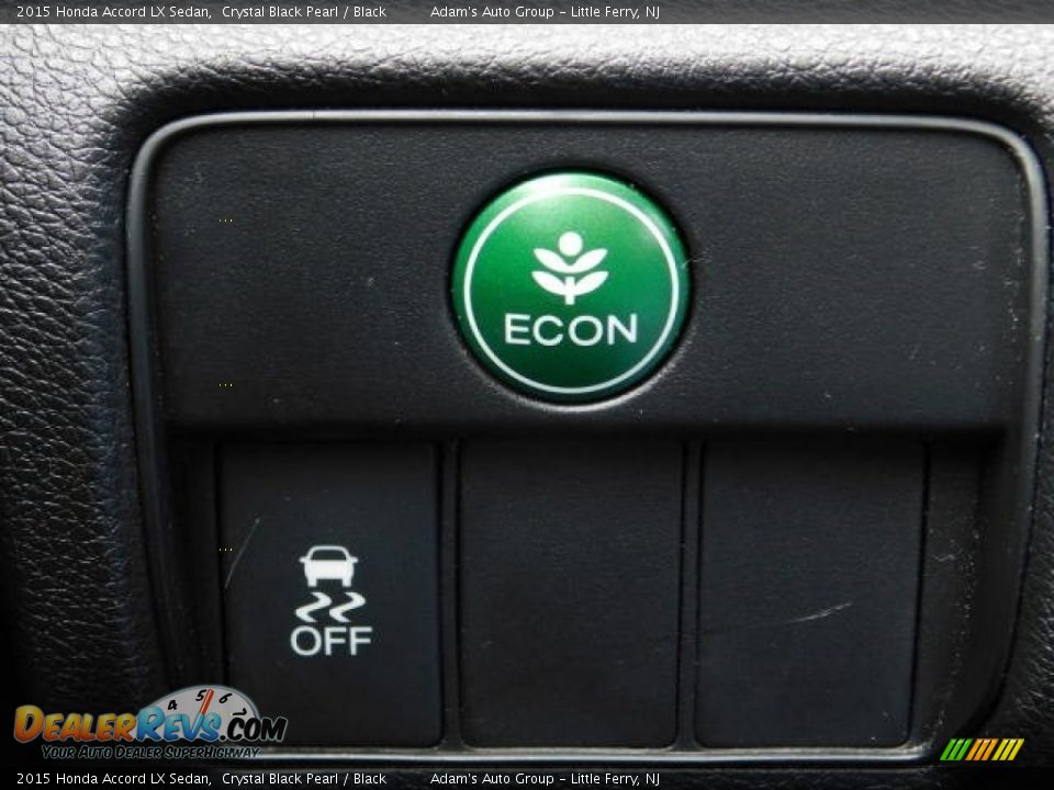 2015 Honda Accord LX Sedan Crystal Black Pearl / Black Photo #25