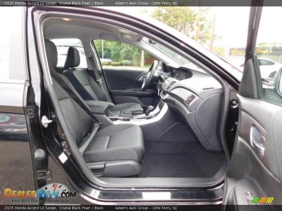 2015 Honda Accord LX Sedan Crystal Black Pearl / Black Photo #27