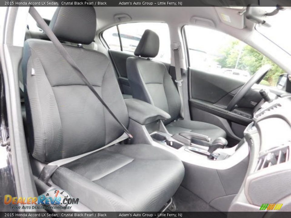 2015 Honda Accord LX Sedan Crystal Black Pearl / Black Photo #28